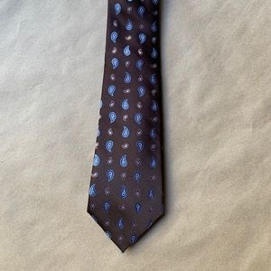 Saks Fifth Avenue Tie Paisley Pattern
